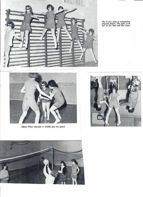 RPHS 1965-1966 yearbook girls gym 

uniform pics no names on uniforms. 
posted by Maria Glander Malinski