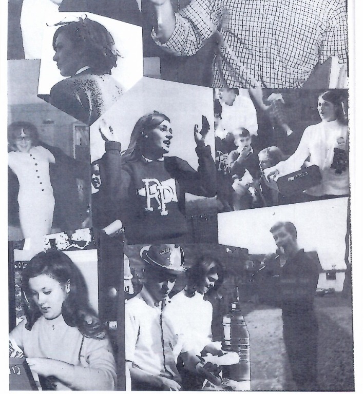 More candid shots 1967 yearbook.  